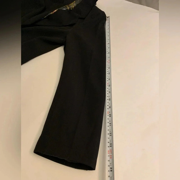 Cabi City Blazer Sz 10 - - Black One Button Up Jacket - Picture 13 of 13